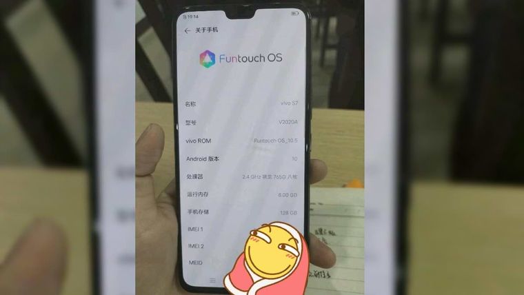 Vivo S7 Live Image Leaked, Key Specifications Tipped