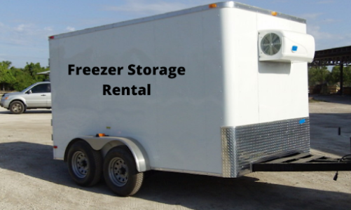 freezers storage rental