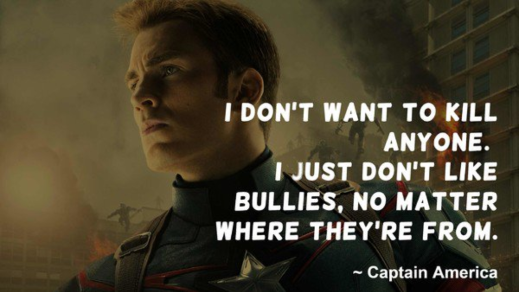 Captain America Inspirational Quotes