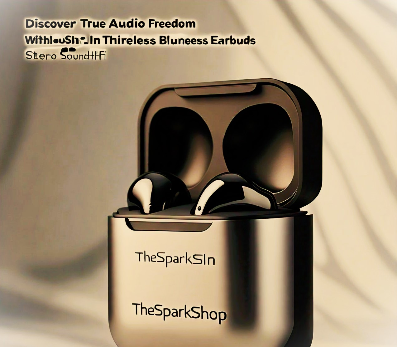 Discover True Audio Freedom With Thesparkshop.In Wireless Earbuds Bluetooth 5-0-8d Stereo Sound Hi-Fi
