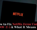 How to Fix Netflix Error Code NW-2-5 & What It Means