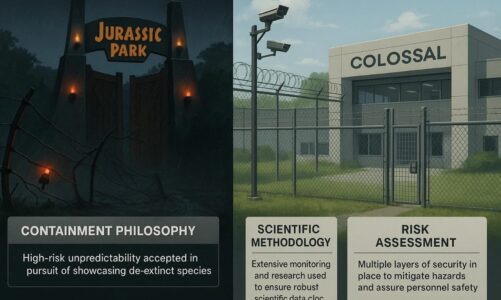 Beyond ‘Life Finds a Way’: How Colossal’s Dire Wolf Approach Differs from Jurassic Park’s Cautionary Tale